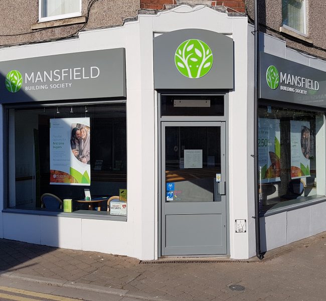 Mansfield Building Society Kirkby Branch Exterior