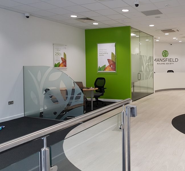 Mansfield Building Society Interior Office